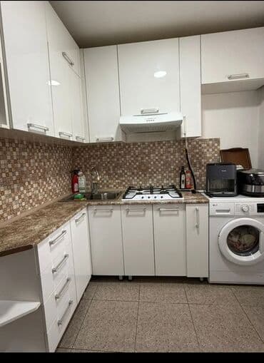 купить квартиру в 12 микрорайоне бишкек: 2 комнаты, 46 м², 104 серия, 1 этаж, Евроремонт — 3