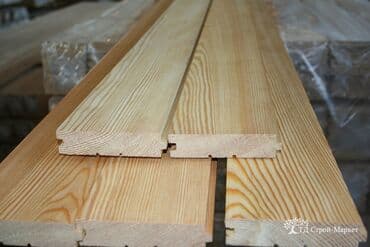 брусы деревянные: Доски, Строганные, Для пола, Сосна, Сухие — 2