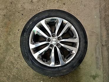 запчасти киа рио 1: Колеса в сборе R 19, Лето, Б/у, 1 шт, Литые, отверстий - 5 — 1