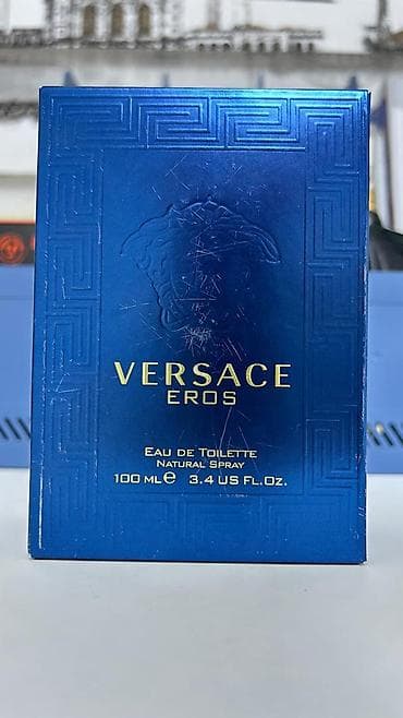 Versace Eros Eau de Toilette, 100 мл (3.4 US fl. oz), Natural Spray — 3
