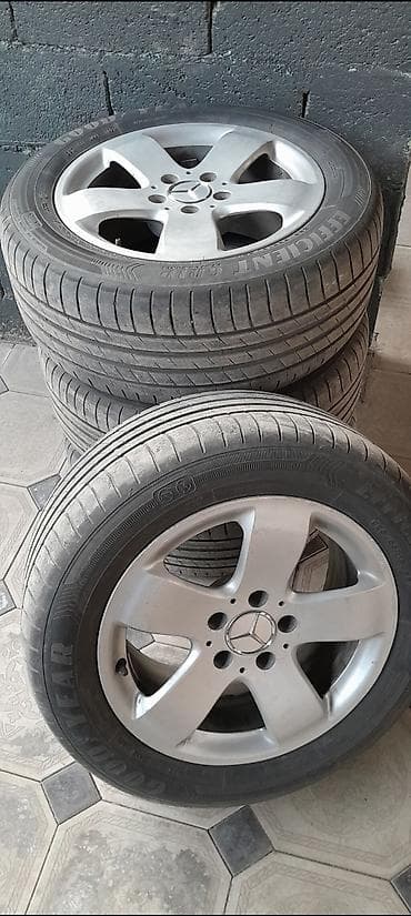 Колеса в сборе 225 / 55 / R 16, Лето, Б/у, Комплект, Легковые, Литые, отверстий - 5 — 3