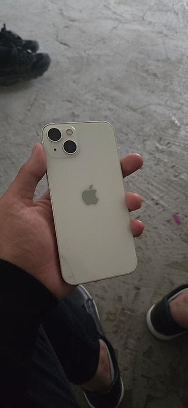 iphone13 телефон: IPhone 13, Б/у, 128 ГБ, Старлайт, 86 % — 3