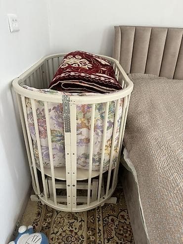 Детские односпальные кровати: Детская кровать трансформер, Другой тип, цвет - Бежевый — 1