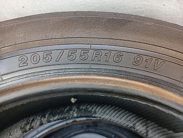 r 16: Шины 205 / 55 / R 16, Лето, Б/у, Комплект, Легковые, Япония, Bridgestone — 4