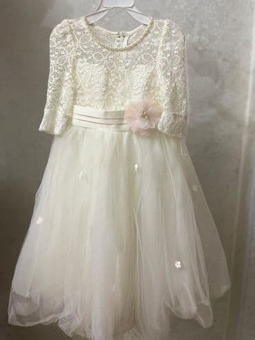 Ковролин: Балдар көйнөгү, түсү - Ак, Жаңы — 1