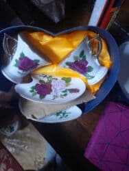 элитный кофейный набор: Срочно Продаю кофейный набор.Кружочки маленькие,новый.Писать только на — 10