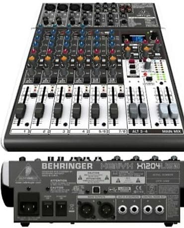 behringer um2: Продается фирменный Пульты в идеальном состоянии. Беренджер X1204 цена — 4