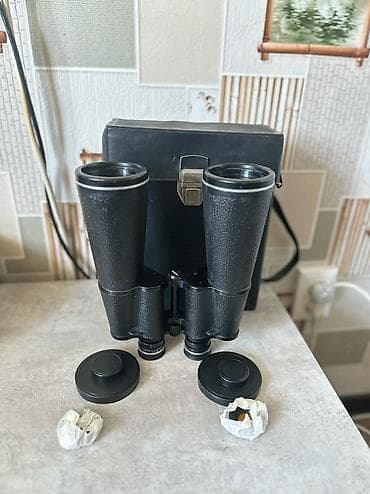 Бинокль ТЕНТО БПЦ 20x60 в черном цвете. Предназначен для наблюдения за — 1
