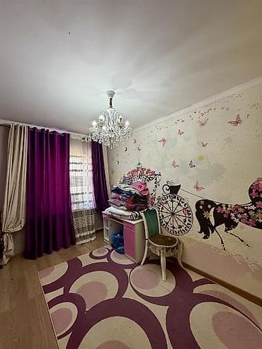 квартира в токмок: 3 комнаты, 66 м², 105 серия, 3 этаж, Евроремонт — 7