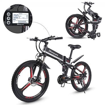 электровелосипед горный: Складной горный эектро велосипед Shengmilo 48в. 12ам. 500вт. - Легкая — 1