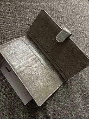 портмоне ручной работы: Кошелек из кожи крокодила. Новый. С сертификатом. Стильный и красивый — 3