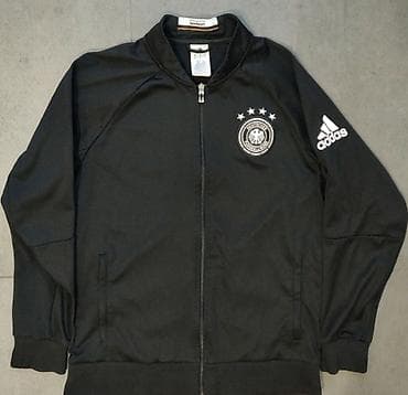 Оригинальная Спортивка Adidas Germany (DFB) - Цвет: черный - Молния