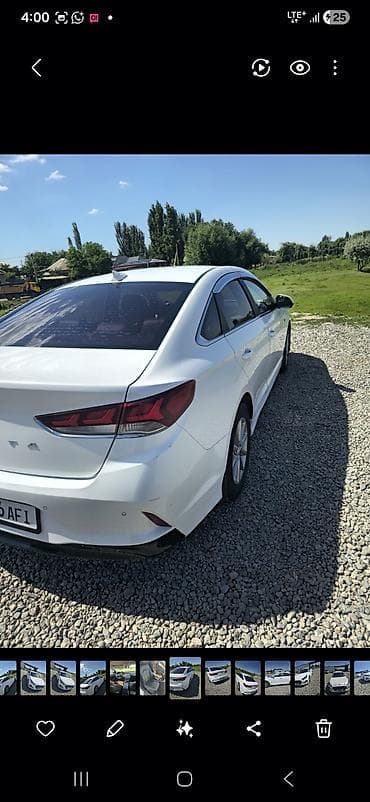 hundai: Hyundai Sonata: 2018 г., 2 л, Автомат, Бензин, Седан — 3