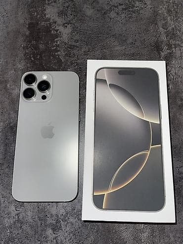 Аудиотехника: IPhone 16 Pro Max, 256 ГБ, Natural Titanium, Коробка, 100 % — 3