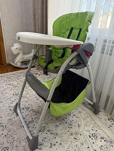 Детский комод: Детский высокий стульчик для кормления Chicco. - Комфортное мягкое — 2