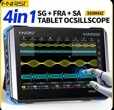 дело лабо: Осциллограф цифровой профессиональный портативный, сенсорный, 2 — 4