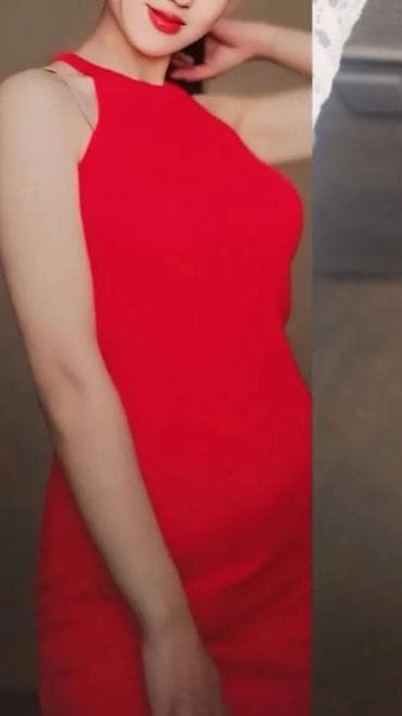 безрукавка lining: Яркое красное платье-миди без рукавов. Шикарная платье ❤️‍🔥💔 - — 3