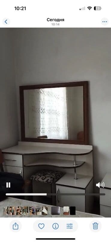 Үйдү ижарага алам: 46 м², 3 бөлмө, Жертөлө, ороо, Забор, тосулган — 9