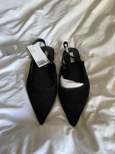 Босоножки, 38, H&M, Новый, цвет - Черный, Самовывоз