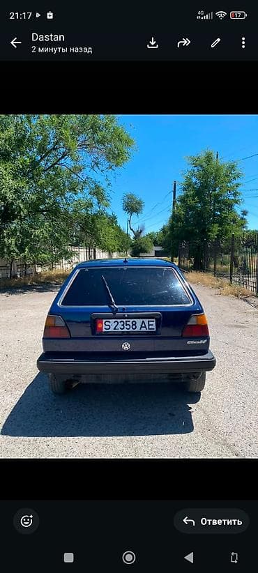 mers w220: Volkswagen Golf: 1991 г., 1.8 л, Механика, Бензин, Хэтчбэк — 4