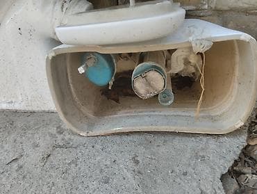 для крыши: Унитаз Напольный, Материал: Фарфор — 6