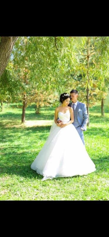 фата на девичник: Продаю свадебное платье цвет айвори, размер 42-44, надо делать — 2