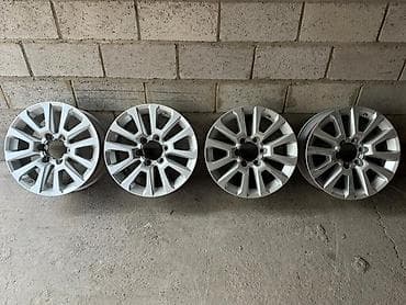 тойота диски: Литые Диски R 18 Toyota, Комплект, отверстий - 6, Б/у — 2