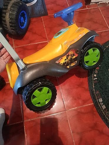 доска для купания: Каталка-машинка для детей «Dinosaur World» - Тип: детская каталка с — 1