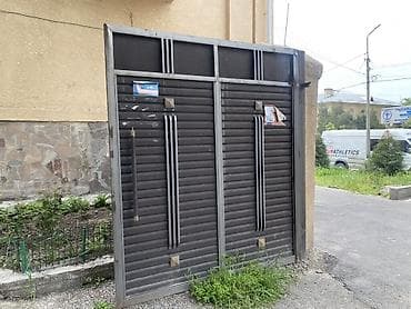 Дом и сад: Металлические распашные ворота с калиткой и столбами - Конструкция — 2