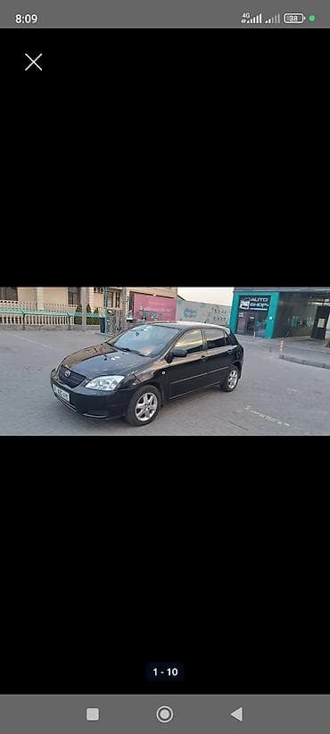 багажник на крышу автомобиля: Toyota Corolla: 2003 г., 1.6 л, Автомат, Бензин, Хэтчбэк — 2