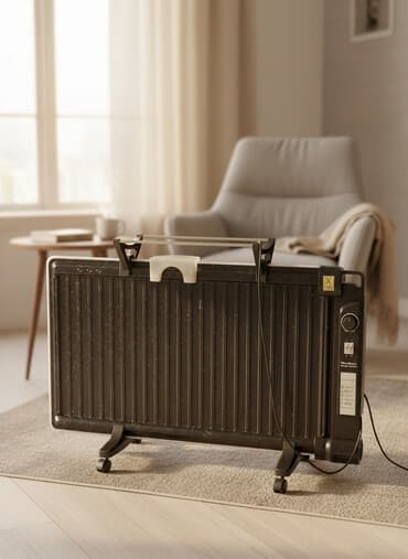 стиральная машинка б: Электрический обогреватель Конвекторный, Напольный — 1