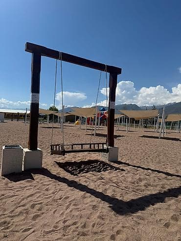 бостери, иссык куль: Коттедж, | Palm Beach, Чок-Тал, Коргоодогу аймак, Балдар аянтчасы, Жабык пляж — 5