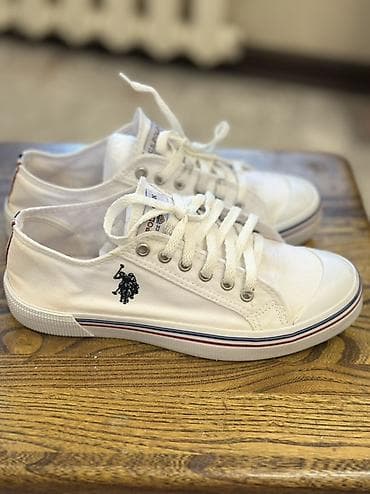 Мужская обувь: Кеды U.S. Polo Assn.Оригиналпокупала в официальном магазине носила — 3