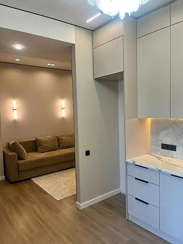 Квартиры: 1 комната, 46 м², Элитка, 7 этаж, Дизайнерский ремонт — 6