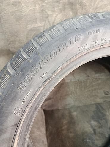 rf1 rf2: Шины 205 / 50 / R 16, Зима, Б/у, 1 шт, Легковые, Dunlop — 2