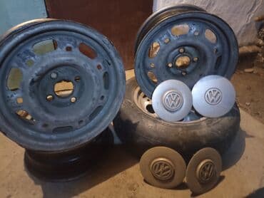 bmw e6: Колеса в сборе R 14, Запаска, Легковые, Железные, отверстий - 5 — 2