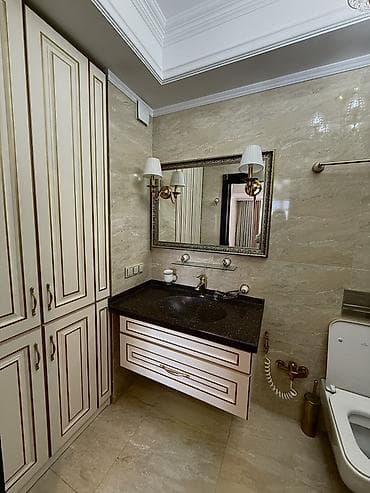 улан мкр: 4 комнаты, 140 м², Элитка, 5 этаж, Дизайнерский ремонт — 7