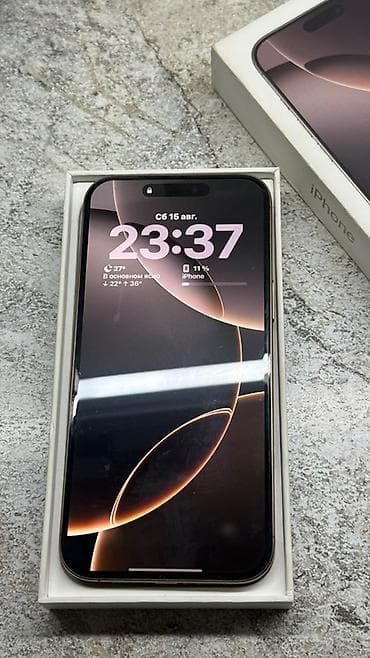 pixel 9a: IPhone 16 Pro Max, Б/у, 512 ГБ, Desert Titanium, Коробка, 89 % — 1