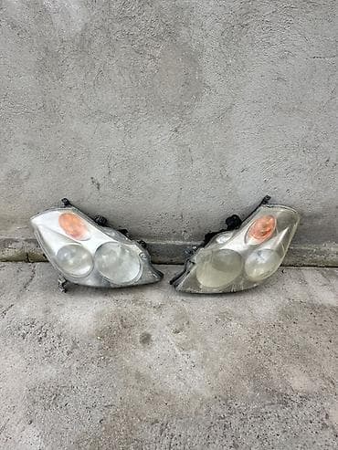 перья: Комплект передних фар Honda 2004 г., Б/у, Оригинал, Япония — 1