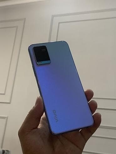 smooth 4: Vivo V21, Б/у, 64 ГБ, цвет - Фиолетовый, 2 SIM — 1