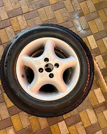 Продаю комплект оригинальных литых дисков Borbet R14 вместе с зимней at lalafo.kg Продаю комплект оригинальных литых дисков Borbet R14 вместе с зимней
