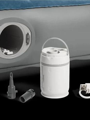 queen: Надувной двуспальный матрас Intex Dura-Beam Standard 64189 с — 5