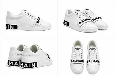 balmain: Мужские кроссовки, 43, Balmain, Новый, цвет - Белый, Самовывоз — 1