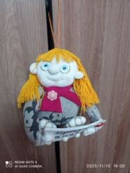 прокат велосипедов бишкек: Продаю интерьерную подвесную куколку ручной работы. Эта малышка — 5