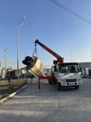 runx alex: Продаю кран-манипулятор hyundai mega truck крановая установка ganglim — 5