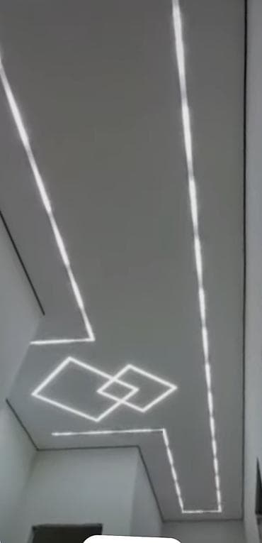 профиль б у: Натяжной потолок Глянцевое Монтаж — 8