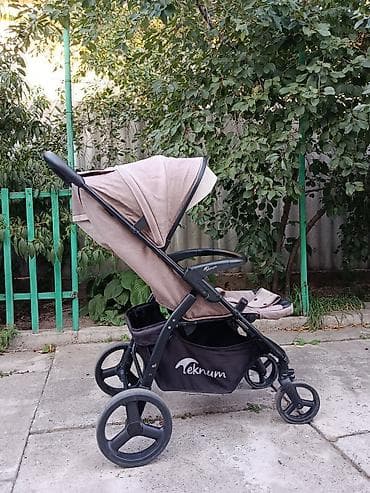 коляски babyton: Коляска, цвет - Коричневый, Б/у, Самовывоз, Бесплатная доставка, Платная доставка — 1