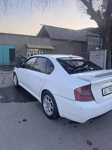 морда: Subaru Legacy: 2003 г., Бензин, Седан — 3