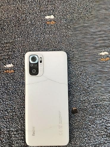 m3 ultra: Redmi, Redmi Note 10, Б/у, 128 ГБ, цвет - Белый — 1
