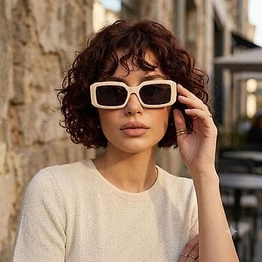 Очки: Солнцезащитные очки очки, Zara, Унисекс, Прямоугольные, Гибкая оправа, Б/у — 3